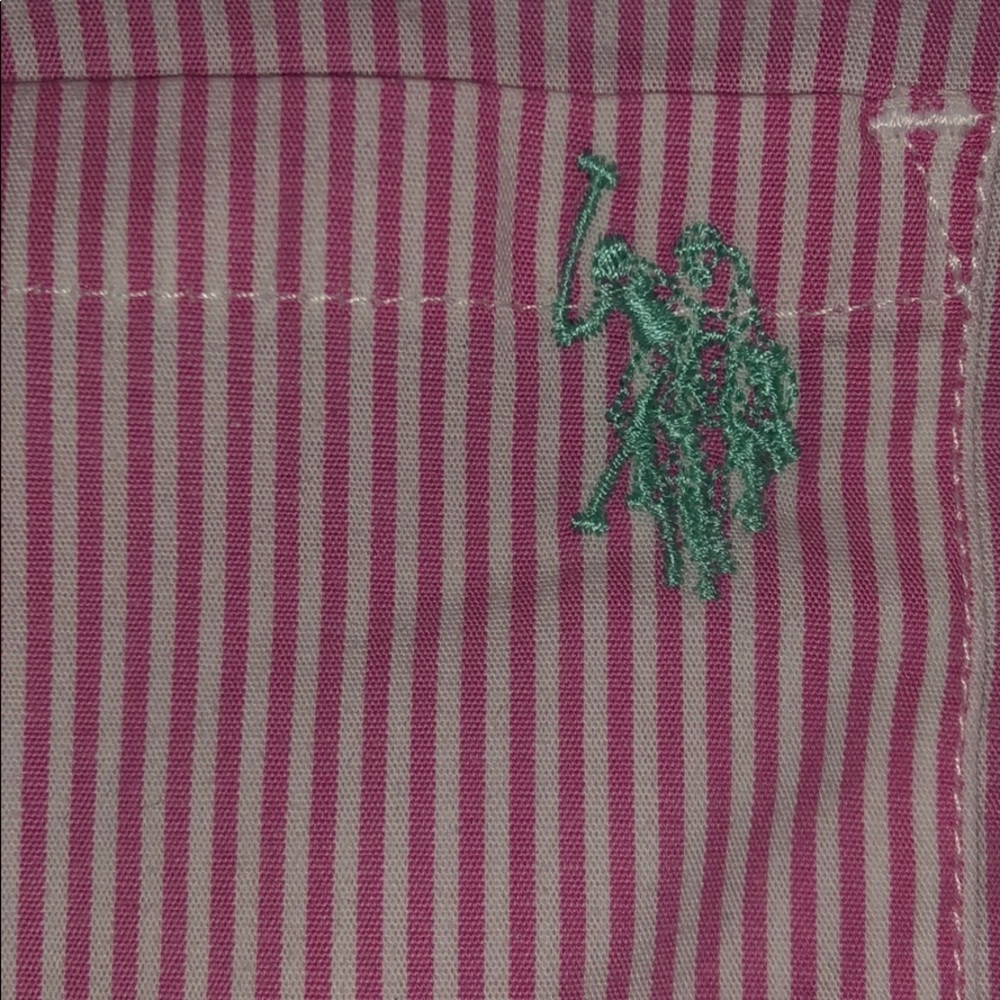 U.S POLO ASSN. button down with arm cuffs